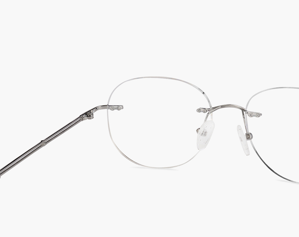 Silver frame clear gls & black frame - Image 4