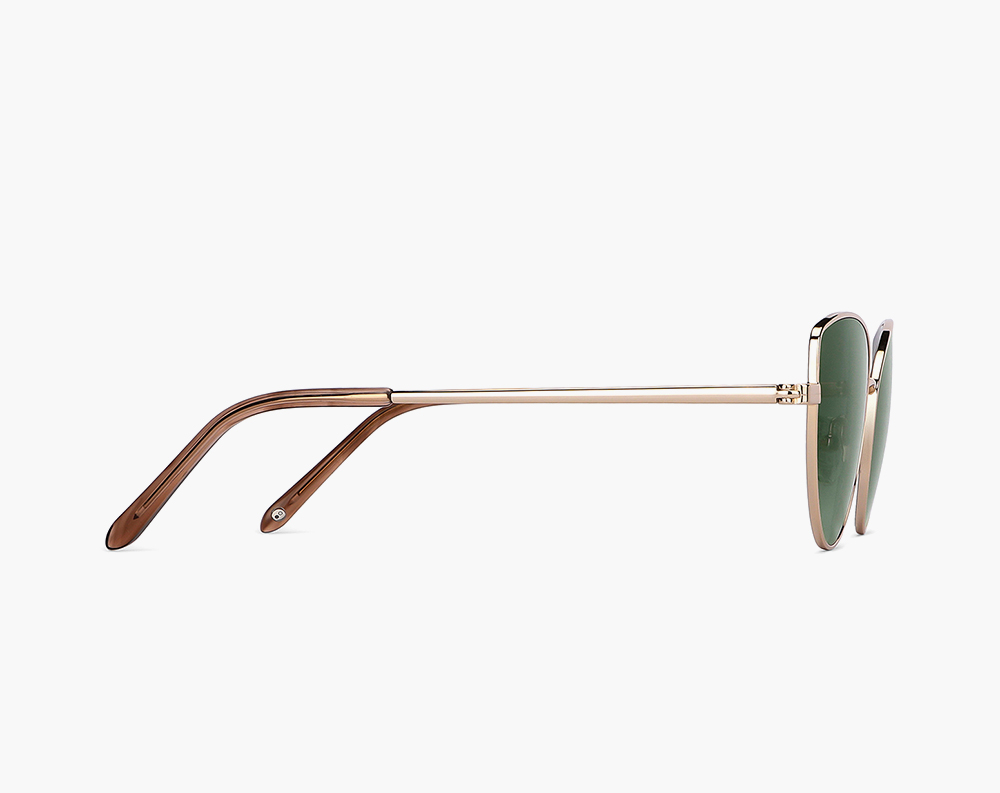 Green UV protected aviator sunglasses - Image 4