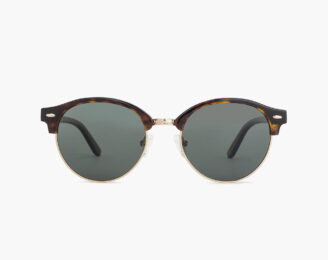 Tortoise full rim round eye glasses